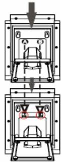 MPMAN XRM 62I - Montagezeichnung des Geräts und der Lautsprecher - 1