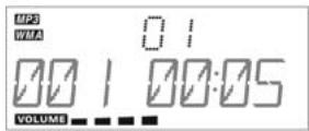 MPMAN XRM 62I - Durante la modalità MP3/WMA - 2