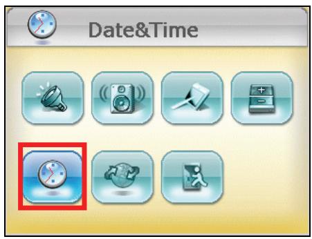 CLARION MAP360 HARDWARE - Date&Time - 1