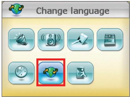 CLARION MAP360 HARDWARE - Change Language - 1