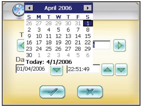 CLARION MAP360 HARDWARE - Date&Time - 3