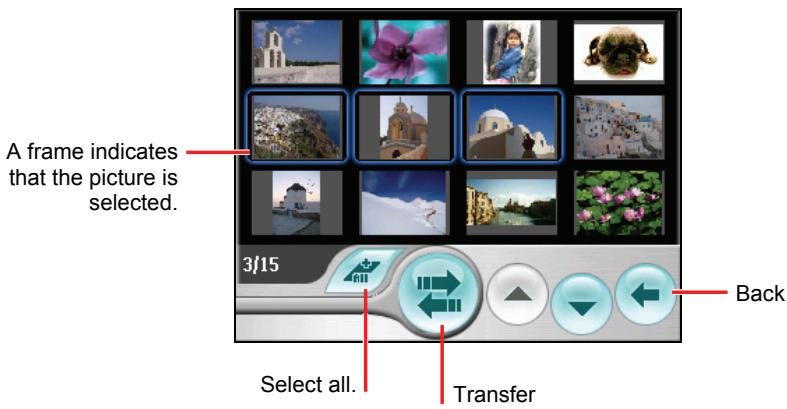 CLARION MAP560 HARDWARE - Transferring Pictures - 3