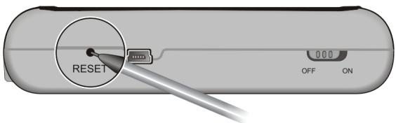 CLARION MAP560 HARDWARE - Resetting Your System - 1