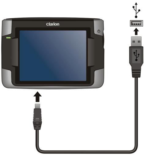 CLARION MAP560 HARDWARE - Installing ActiveSync - 1