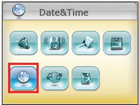 CLARION MAP560 HARDWARE - Date&Time - 1