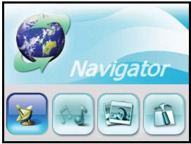 CLARION MAP560 HARDWARE - Home Screen - 1