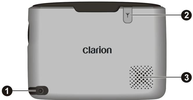 CLARION MAP560 HARDWARE - Back Components - 1