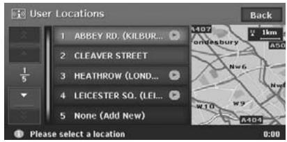 CLARION MAX983HD - Displaying traffic information on the registered user location - 1