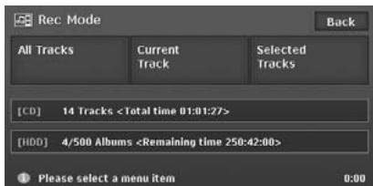 CLARION MAX983HD - Recording tracks - 1