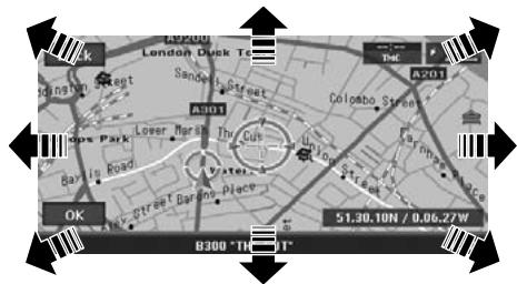 CLARION MAX983HD - Scrolling the Map - 1