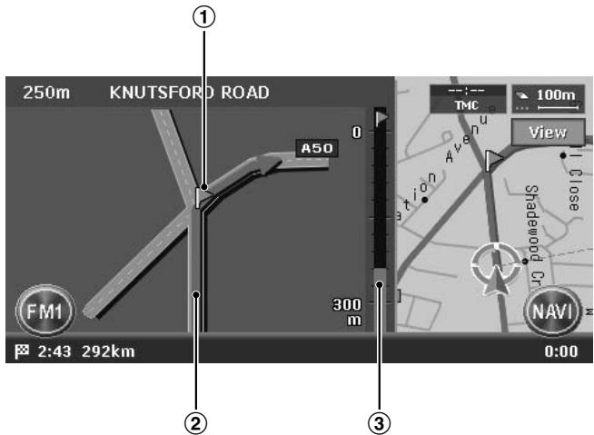 CLARION MAX983HD - Intersection Map - 1