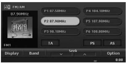 CLARION MAX983HD - AV mode menus - 1