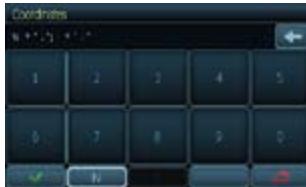CLARION NP400 - Coordinates Mode - 1
