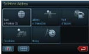 CLARION NP400 - Route to home address - 2