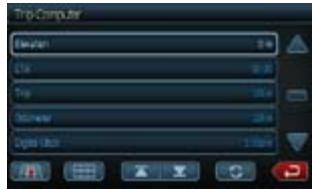 CLARION NP400 - Trip Computer Readings and Resets - 2