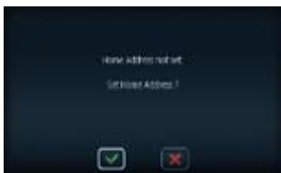 CLARION NP400 - Route to home address - 1