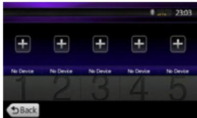 CLARION NX501E - Registering your Bluetooth audio player (Pairing) - 2
