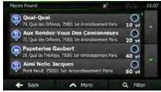 CLARION NX501E - Find - 3