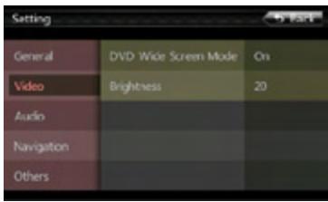 CLARION NX501E - Selecting DVD Set Up Menu - 1
