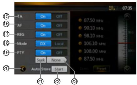 CLARION NX501E - RDS OPERATIONS - 2