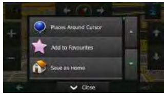 CLARION NX501E - Editing an alert point - 2