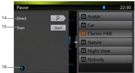 CLARION NX501E - Switch to USB Video Menu - 2