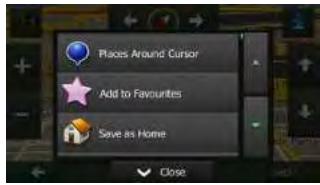 CLARION NX501E - Saving a location as an alert point - 2