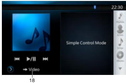 CLARION NX501E - iPod audio settings mode screen - 2