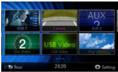 CLARION NX501E - Selecting the iPod Video mode - 1