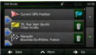 CLARION NX501E - Menu - 2