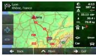 CLARION NX501E - Selecting your Home location - 3