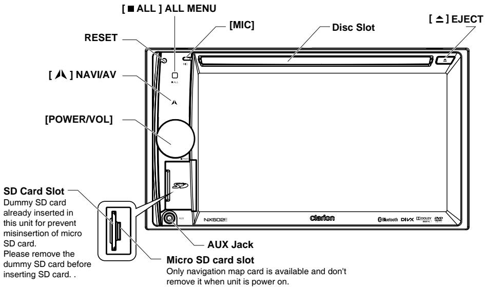CLARION NX502E, NX 502 ETRK - DOLBY DIGITAL - 1