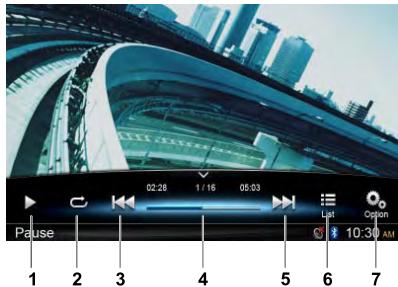 CLARION NX502E, NX 502 ETRK - iPod Video Playback - 1