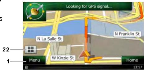 CLARION NX502E, NX 502 ETRK - Selecting the destination of a route - 1