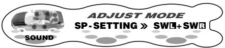 CLARION DXZ948RMP - Ajuste da configuração do altovalante (SP-SETTING) - 1