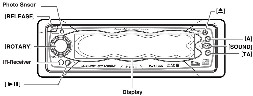 CLARION DXZ948RMP - Main unit - 1