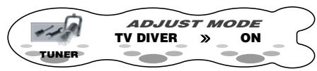 CLARION DXZ948RMP - Ajuste do diver TV (TV DIVER) - 1