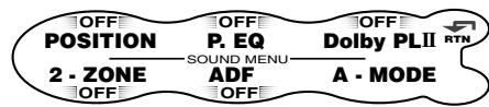 CLARION DXZ948RMP - Position menu - 1