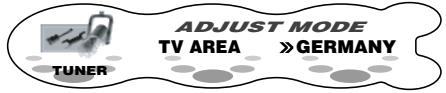 CLARION DXZ948RMP - Ajuste da区内TV(TV AREA) - 1