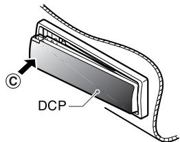 CLARION DXZ948RMP - Attaching the DCP - 2