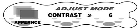 CLARION DXZ948RMP - Ajustamento do contraste do nostrador (CONTRAST) - 1
