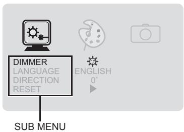 CLARION CJ5600E - MENU - 2