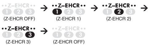 CLARION DUB278RMP - Setting the Z-Enhancer - 1