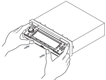 CLARION DXZ958RMC - Removing the DCP - 2