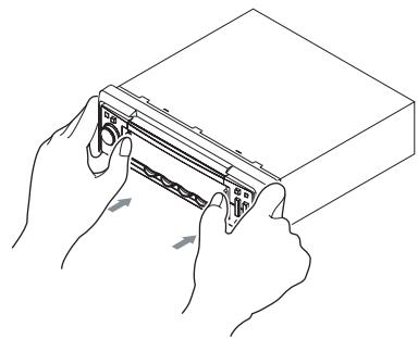 CLARION DXZ958RMC - Attaching the DCP - 1