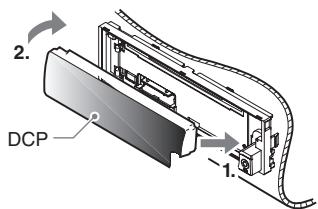 CLARION M109 - Attaching the DCP - 1
