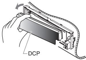 CLARION M109 - Removing the DCP - 2
