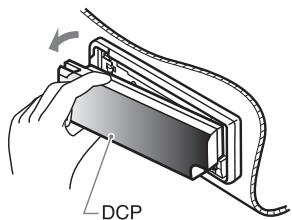 CLARION M275 - Removing the DCP - 2