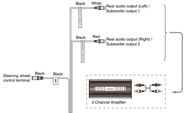 CLARION CZ102EA - 7) Wiring and Connections - 1