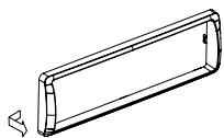 CLARION CZ102EA - Disassemble trim ring - 2